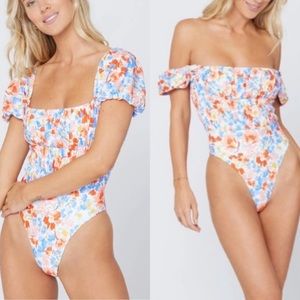 L*Space Marilyn One Piece Swimsuit Sz 6